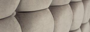bed headboard close up
